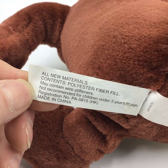 Vintage 1997 Tazmanian Devil Large Taz Talking Plush Stuffed Animal 12" Works! - Picture 8 of 12